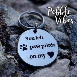 Keyring Paw prints