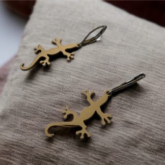 Lizard earrings